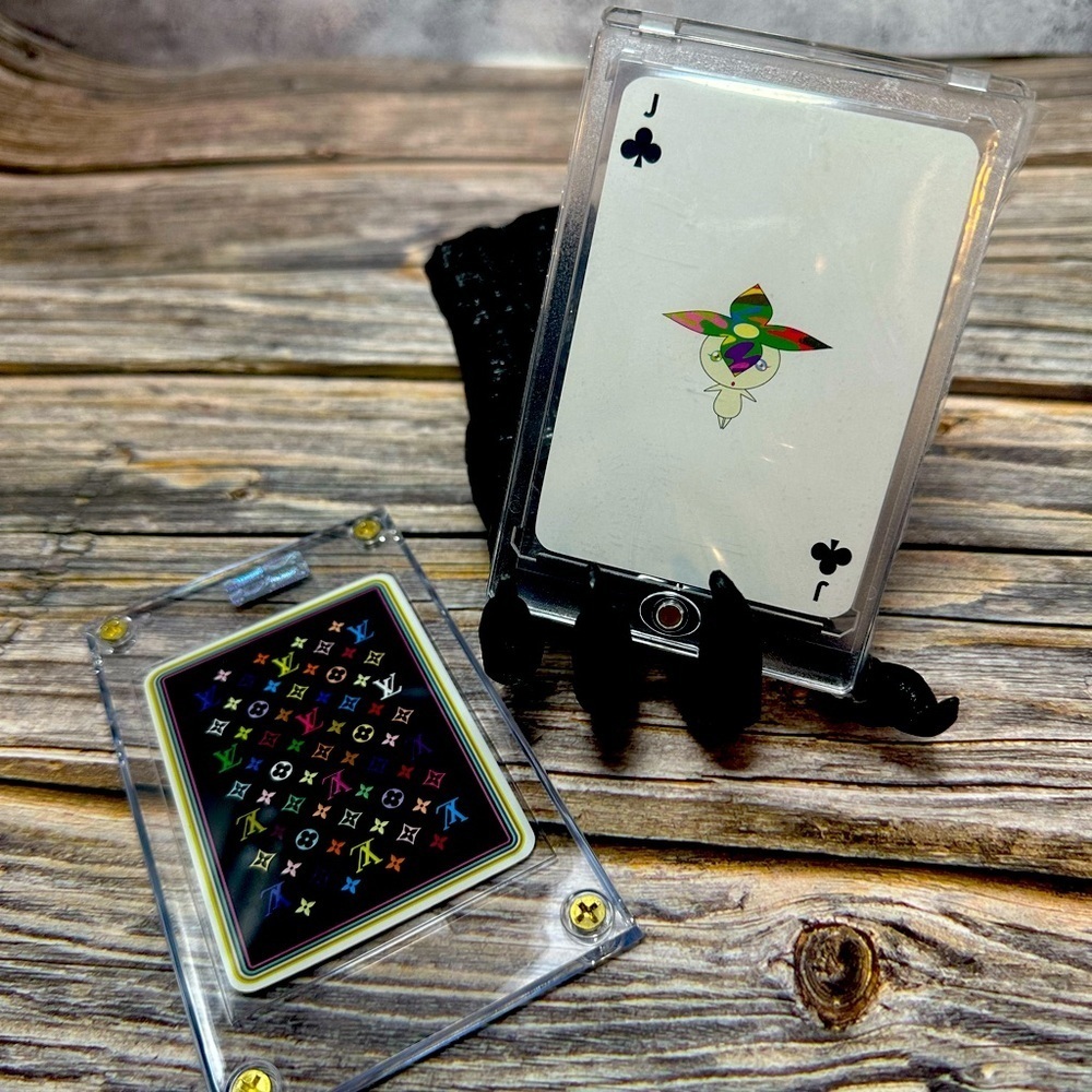 Louis Vuitton x Black Takashi Murakami S/S 2003 Playing Card Jack Clubs Ltd EDT‍